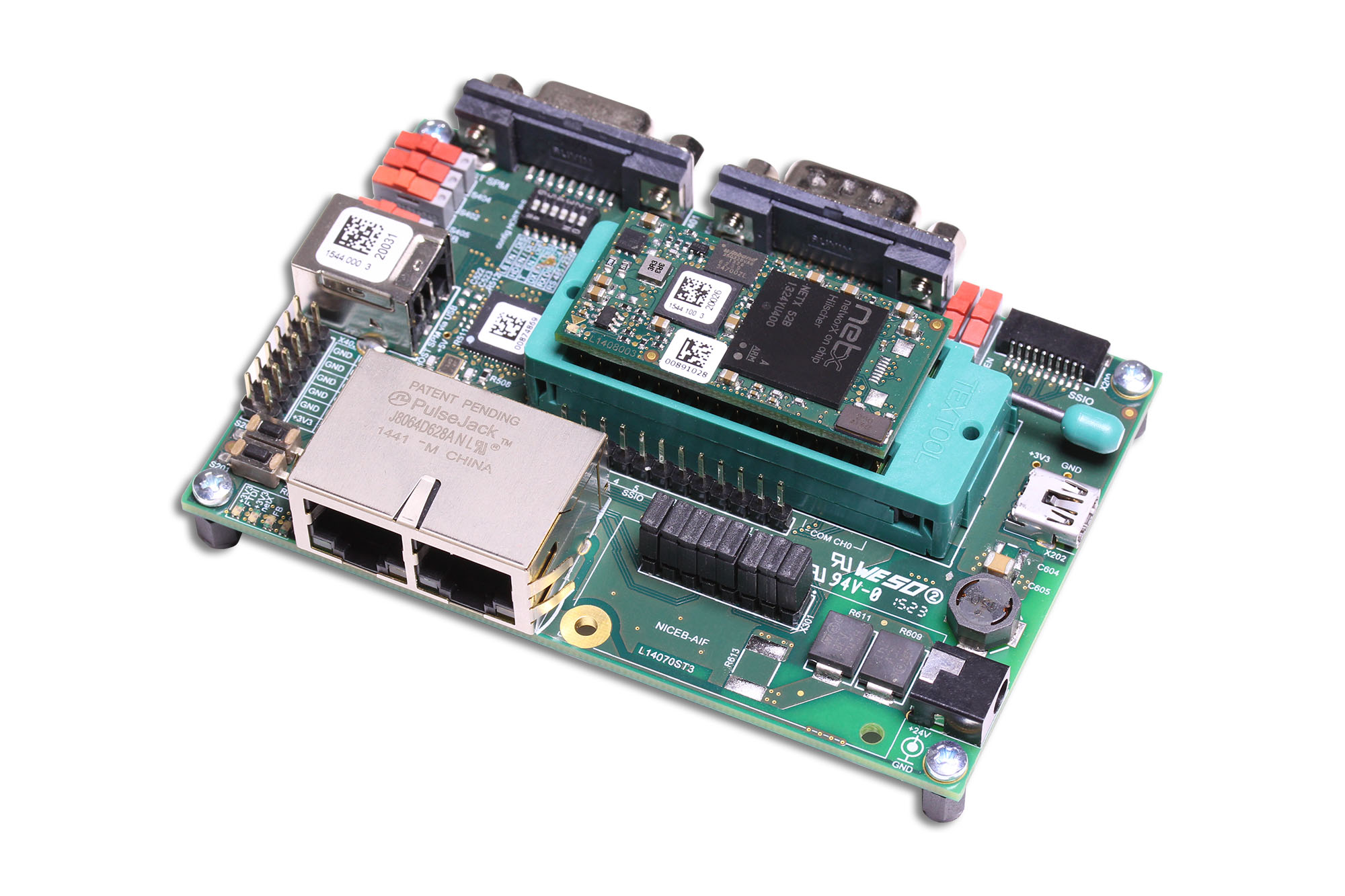 netIC IOT Evaluation Board - Real-Time Ethernet