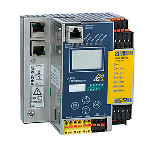 ASi-5/ASi-3 PROFINET Gateway with integrated Safety Monitor